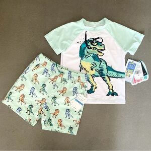 NWT Andy & Evan Snorkel Rex Swimwear Set